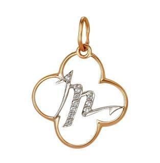 Подвеска из золота 585 пробы 43-0075