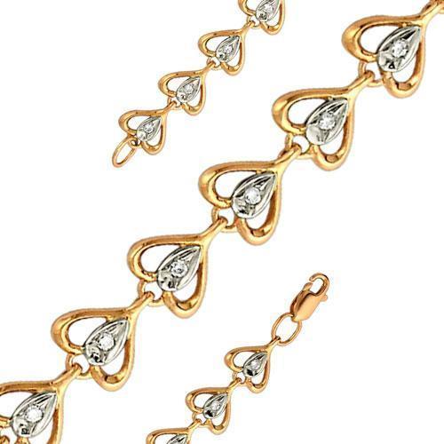 Браслет из золота 585 пробы 46-0004