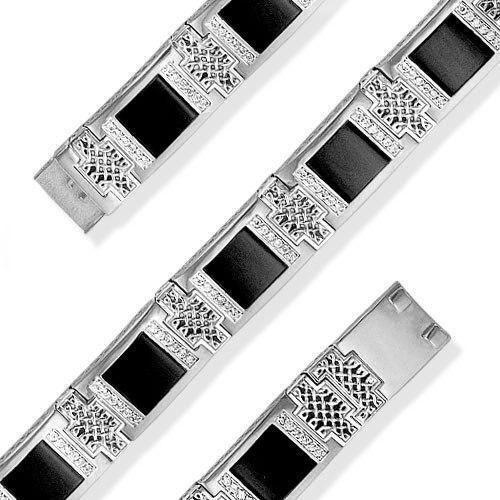 Браслет из серебра 925 пробы 46-0010-s