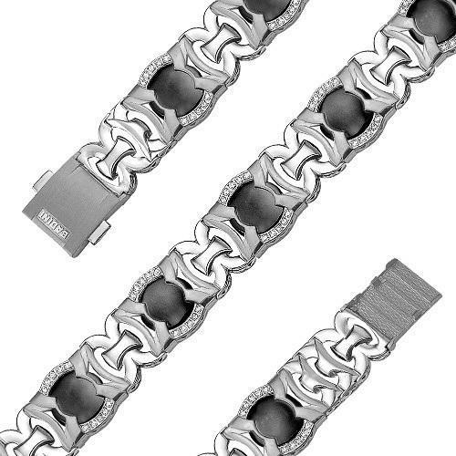 Браслет из серебра 925 пробы 46-0016-s.