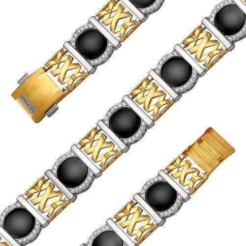 Браслет из золота 585 пробы 46-0017 Браслет из золота 585 пробы 46-0017