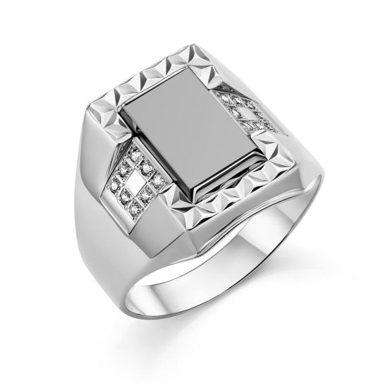 Печатка из серебра 925 пробы 51-0007-s