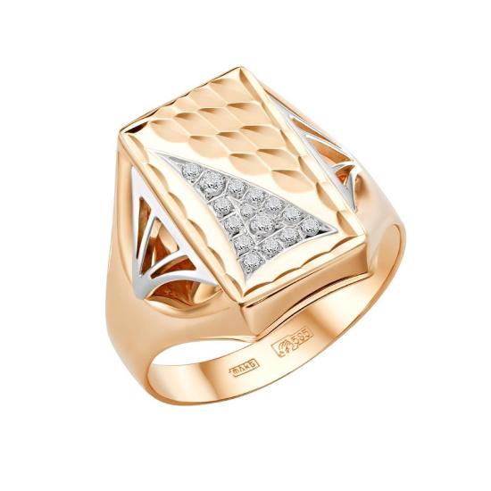 Печатка из золота 585 пробы 51-0016 Печатка из золота 585 пробы 51-0016