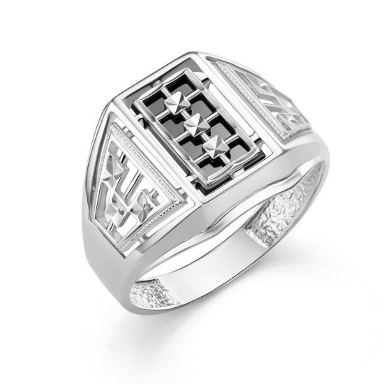 Печатка из серебра 925 пробы 51-0037-s