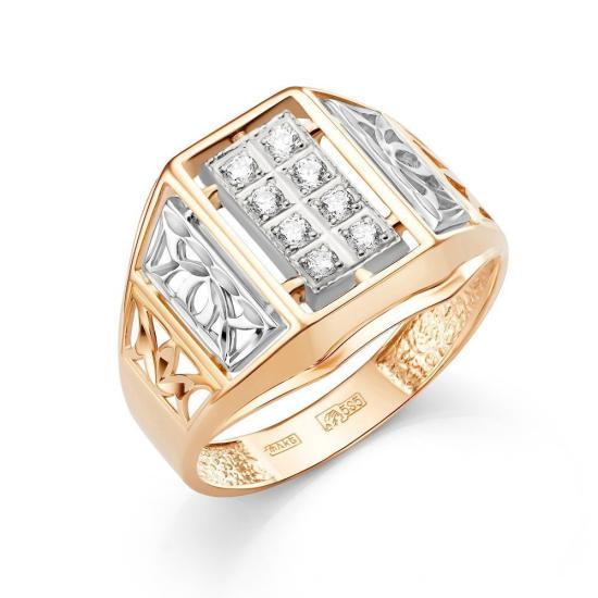 Печатка из золота 585 пробы 51-0040