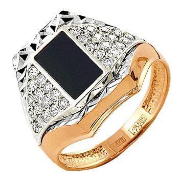 Печатка из золота 585 пробы 51-0042