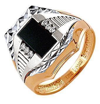 Печатка из золота 585 пробы 51-0044 Печатка из золота 585 пробы 51-0044