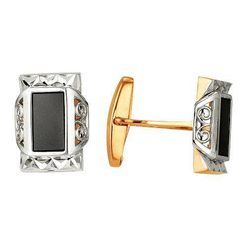 Запонки из золота 585 пробы 59-0015 Запонки из золота 585 пробы 59-0015