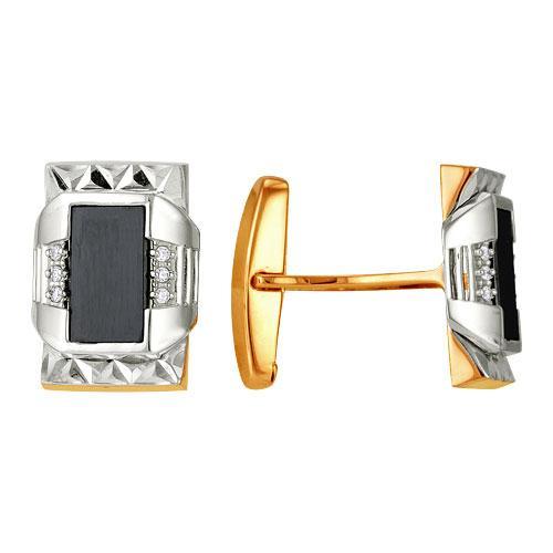 Запонки из золота 585 пробы 59-0017 Запонки из золота 585 пробы 59-0017