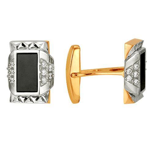 Запонки из золота 585 пробы 59-0019 Запонки из золота 585 пробы 59-0019