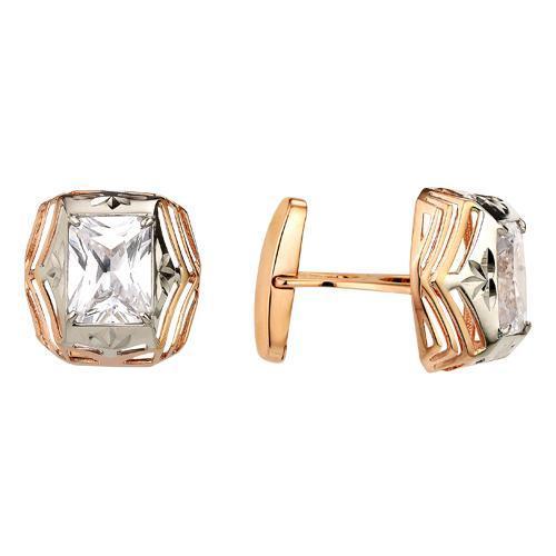 Запонки из золота 585 пробы 59-0027