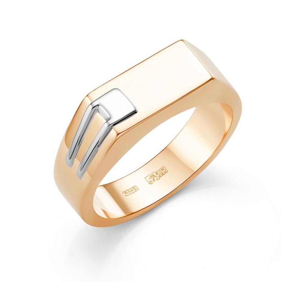 Печатка из золота 585 пробы 01-0039