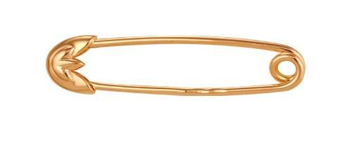 Брошь из золота 585 пробы 04-0004