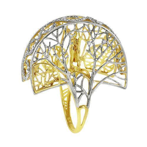 Кольцо из золота 585 пробы 11-0008