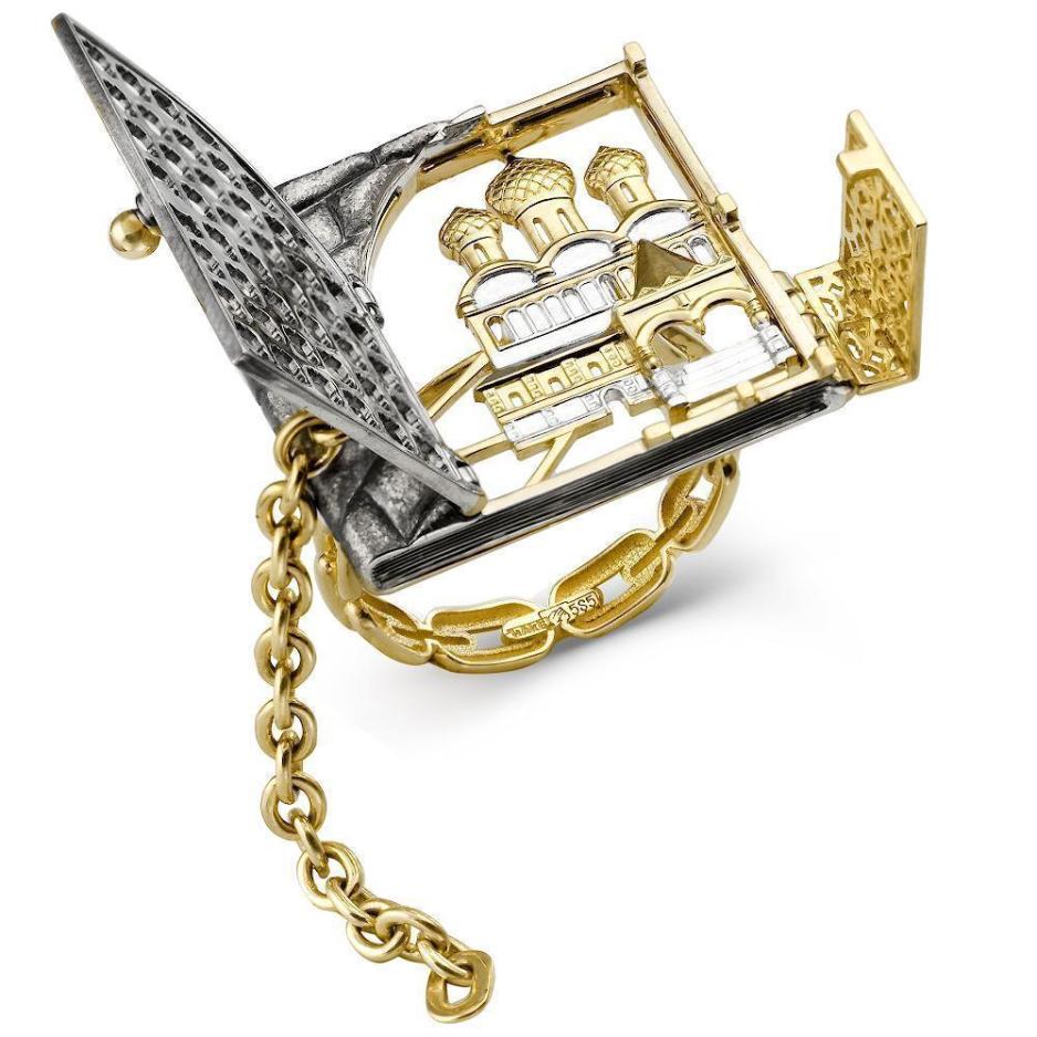 Кольцо из золота 585 пробы 11-0010