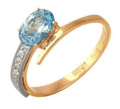 Кольцо из золота 585 пробы 31-0205