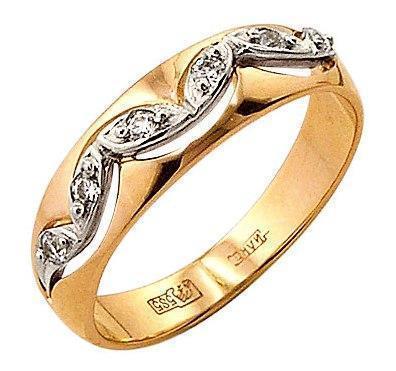 Кольцо из золота 585 пробы 31-0221