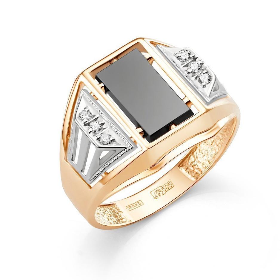 Печатка из золота 585 пробы 31-0224