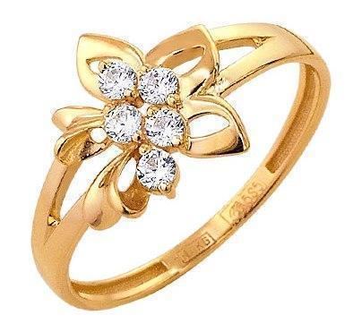 Кольцо из золота 585 пробы 31-0228 Кольцо из золота 585 пробы 31-0228