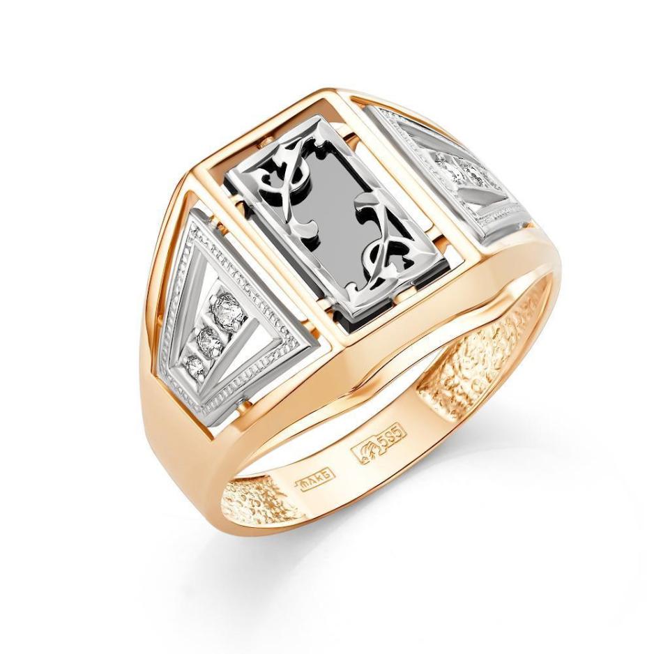 Печатка из золота 585 пробы 31-0229