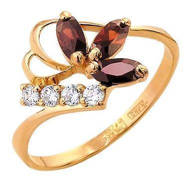 Кольцо из золота 585 пробы 31-0232