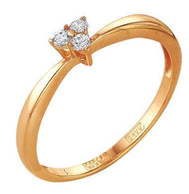 Кольцо из золота 585 пробы 31-0243