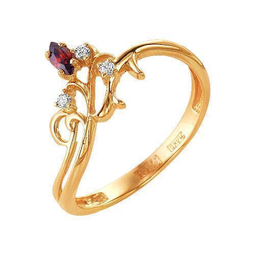 Кольцо из золота 585 пробы 31-0251