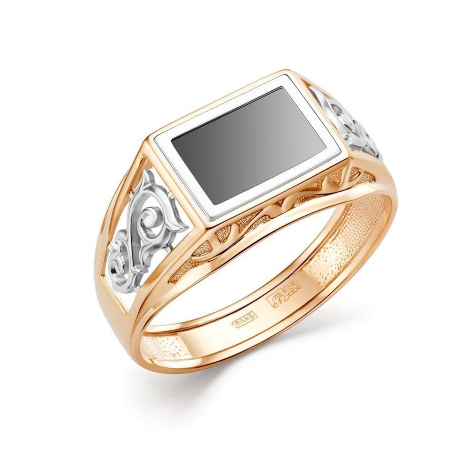 Печатка из золота 585 пробы 31-0267 Печатка из золота 585 пробы 31-0267