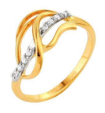 Кольцо из золота 585 пробы 31-0274