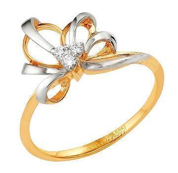 Кольцо из золота 585 пробы 31-0284