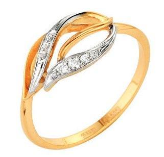 Кольцо из золота 585 пробы 31-0285