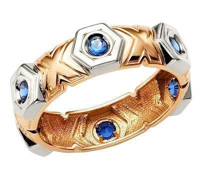 Кольцо из золота 585 пробы 31-0302 Кольцо из золота 585 пробы 31-0302