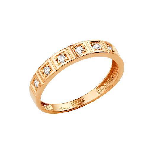 Кольцо из золота 585 пробы 31-0303