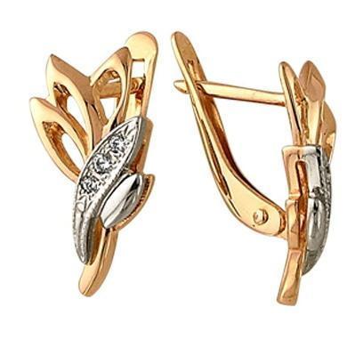 Серьги из золота 585 пробы 32-0047