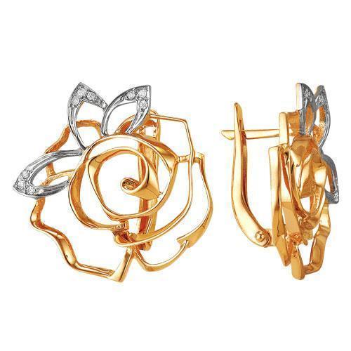 Серьги из золота 585 пробы 32-0051