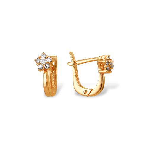 Серьги из золота 585 пробы 32-0055