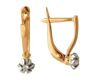 Серьги из золота 585 пробы 32-0099
