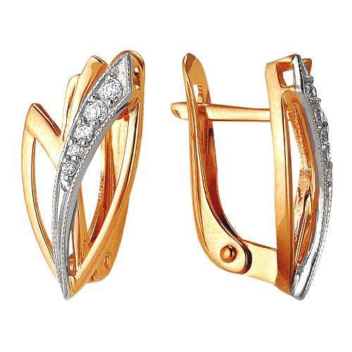 Серьги из золота 585 пробы 32-0119
