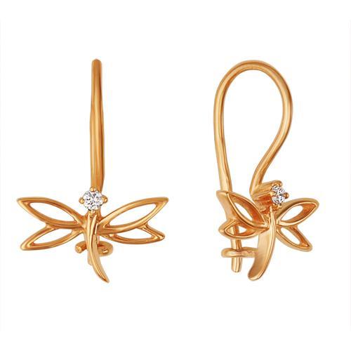 Серьги из золота 585 пробы 32-0127