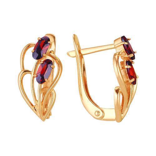 Серьги из золота 585 пробы 32-0146