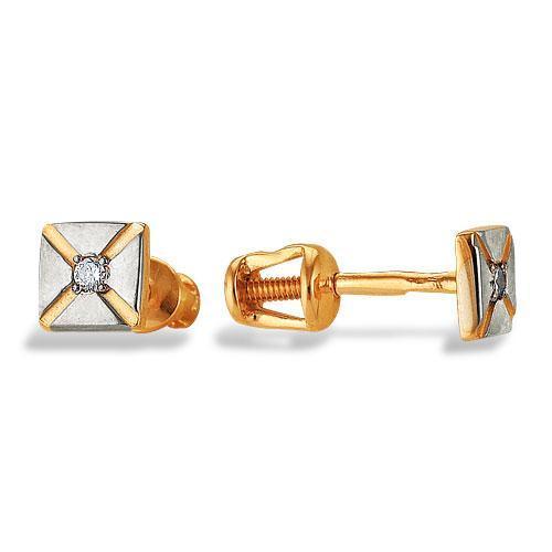 Серьги из золота 585 пробы 32-0155