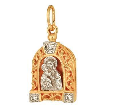 Подвеска из золота 585 пробы 33-0144