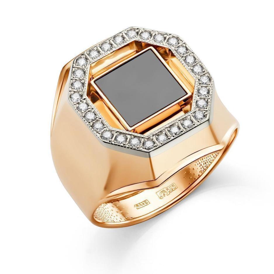 Печатка из золота 585 пробы 41-0109