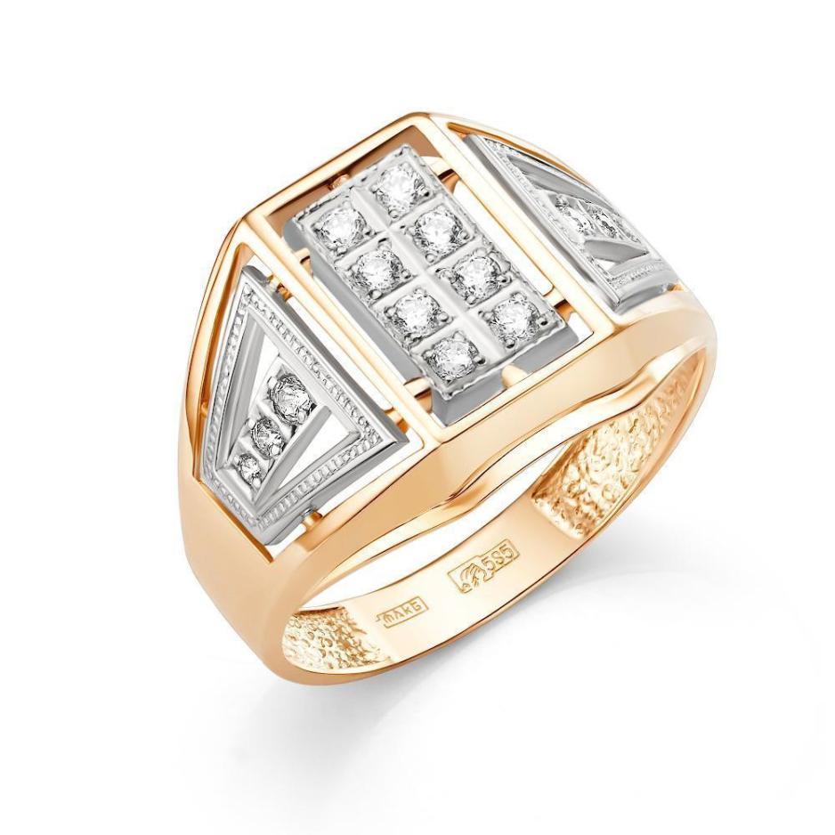 Печатка из золота 585 пробы 41-0110