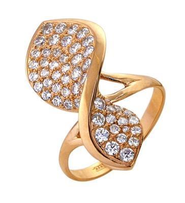 Кольцо из золота 585 пробы 41-0111 Кольцо из золота 585 пробы 41-0111