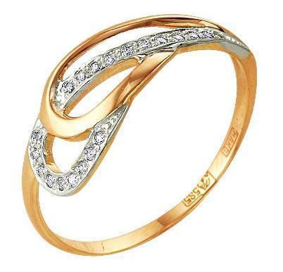 Кольцо из золота 585 пробы 41-0112