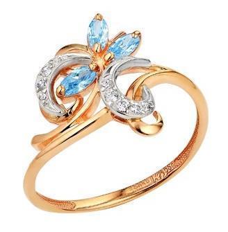 Кольцо из золота 585 пробы 41-0128