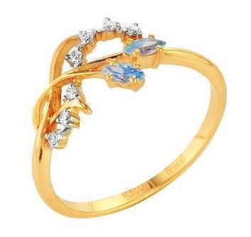 Кольцо из золота 585 пробы 41-0138