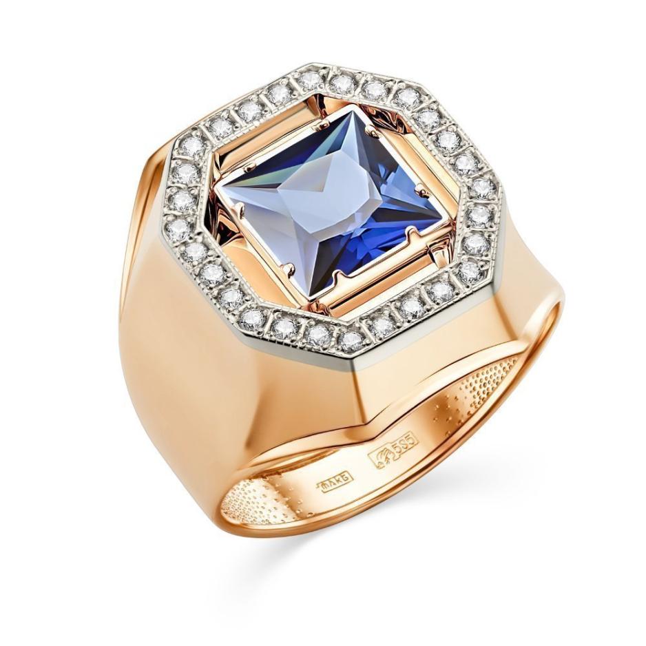 Печатка из золота 585 пробы 41-0150-С Печатка из золота 585 пробы 41-0150-С