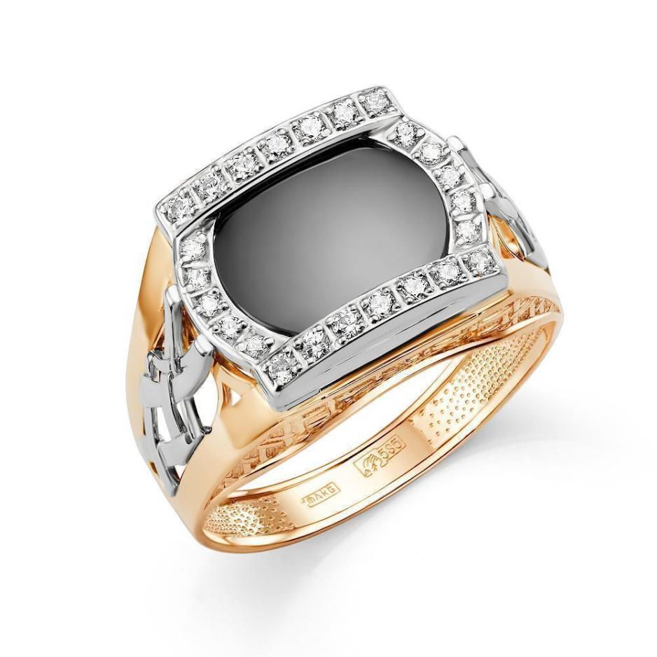 Печатка из золота 585 пробы 41-0167